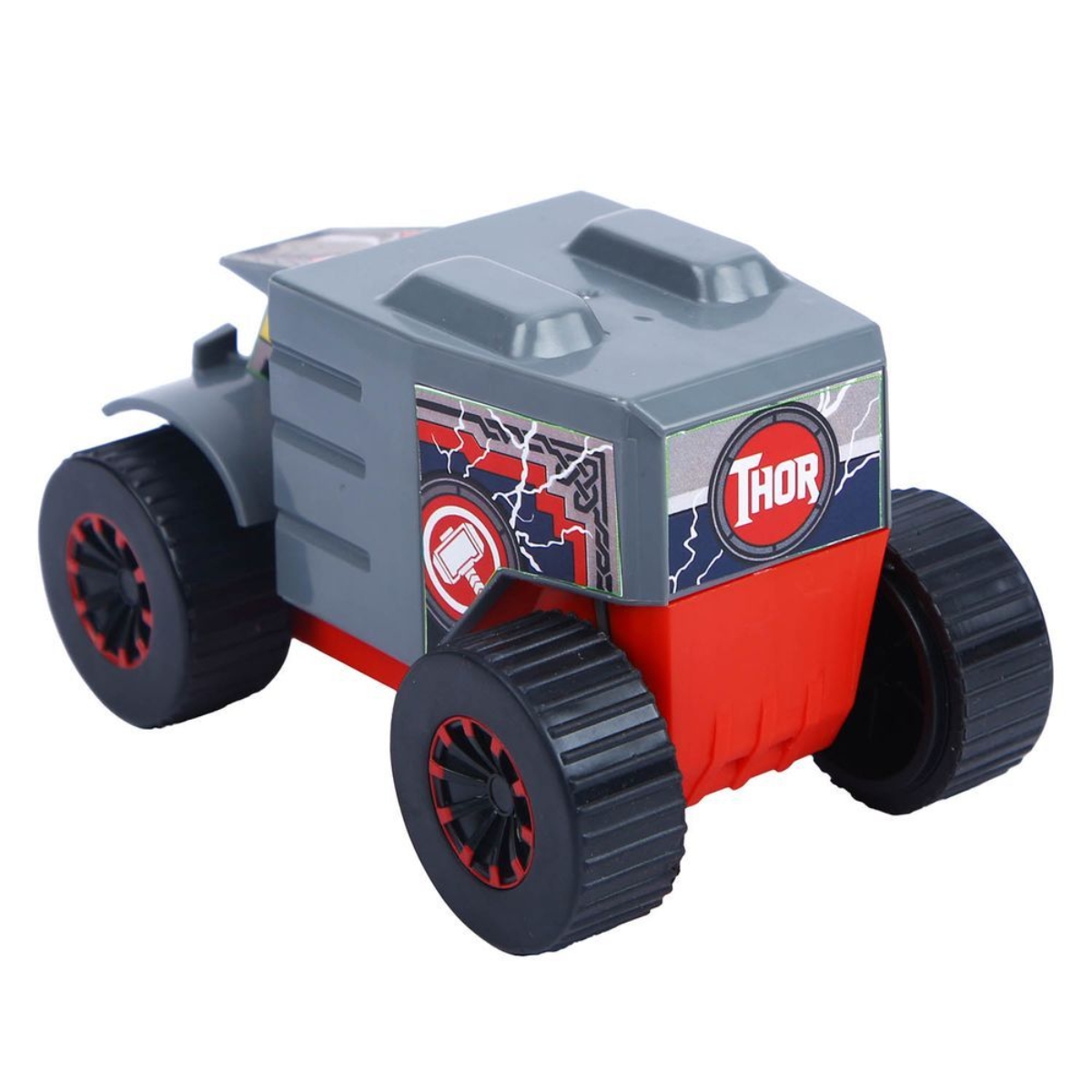 Marvel Thor Pull Back Mightiest Truck Unisex, 3-4 Years