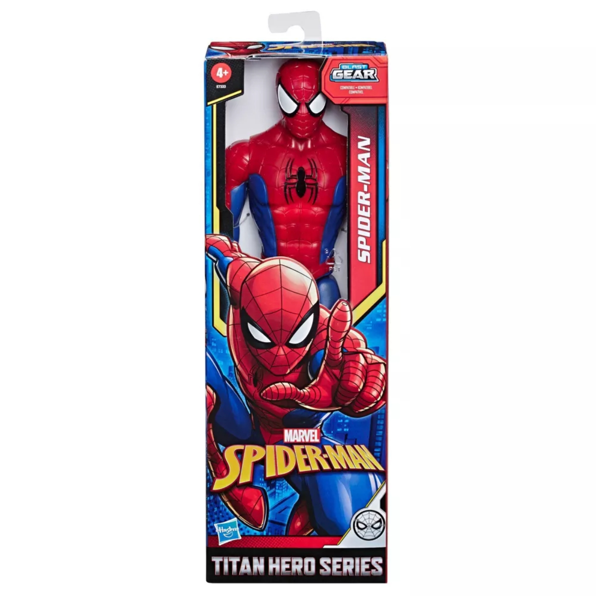 Marvel Titan Hero Spider-Man Action Figure Unisex, 5-7 Years
