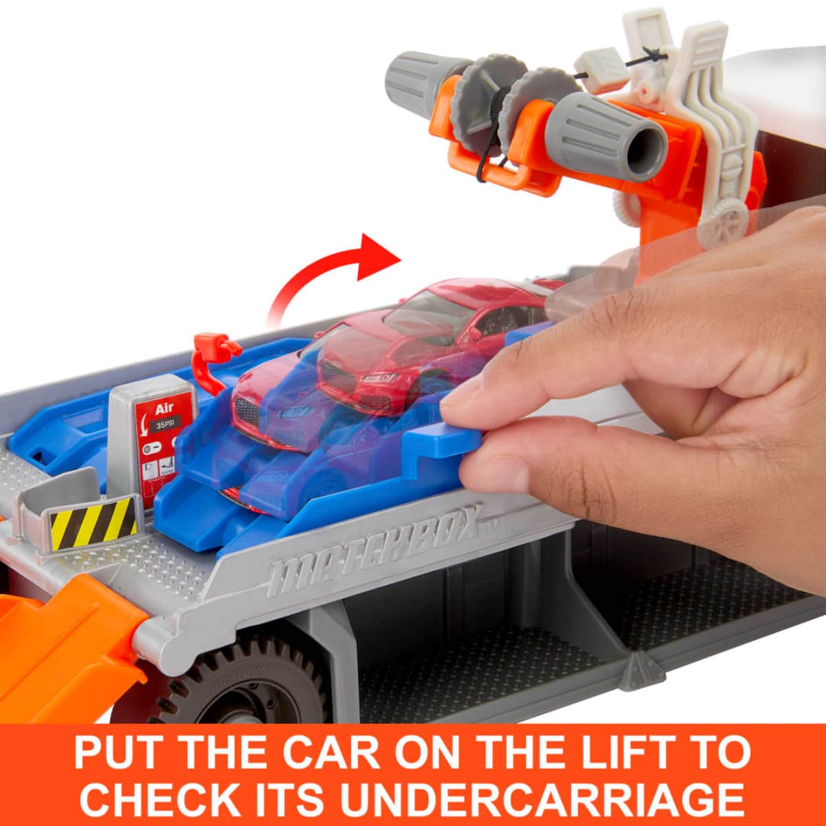 Matchbox Action Drivers Tow & Repair Service Truck Unisex, 3-4 Years