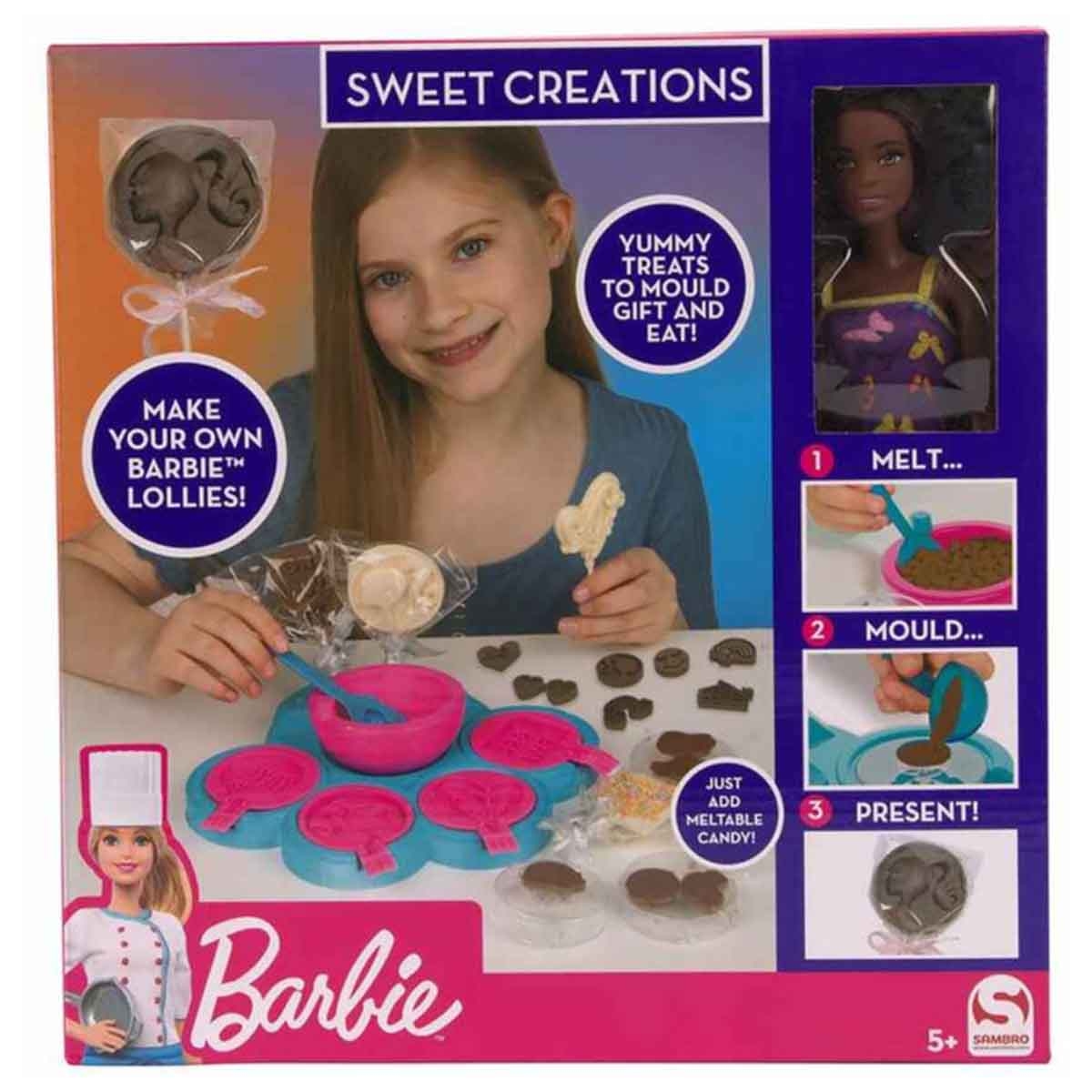 Barbie Sweet Creations Including Barbie Doll Playset Girls, 3-4 Years