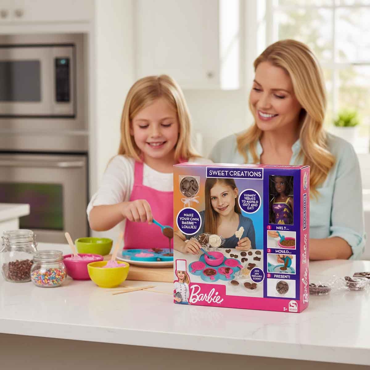 Barbie Sweet Creations Including Barbie Doll Playset Girls, 3-4 Years