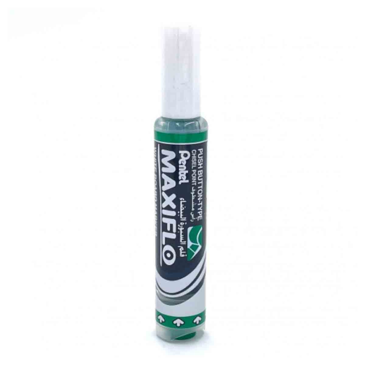 ماكسيفلو قلم وايت بورد بطرف مائل باللون الأخضر