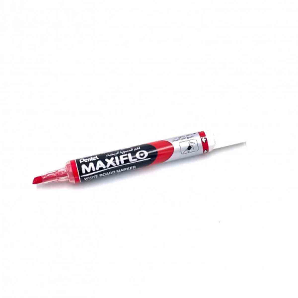 Maxiflo Slim Chisel Tip Whiteboard Marker Set, Pack of 4