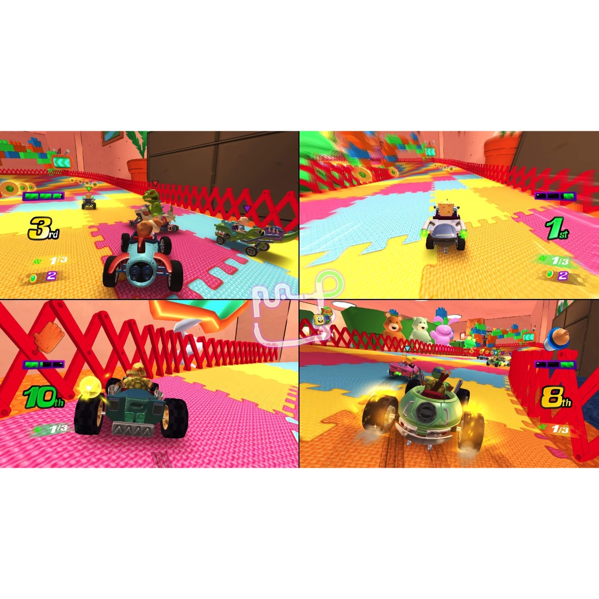 Maximum Games Nickelodeon: Kart Racers (International Version) Video Game for PlayStation 4