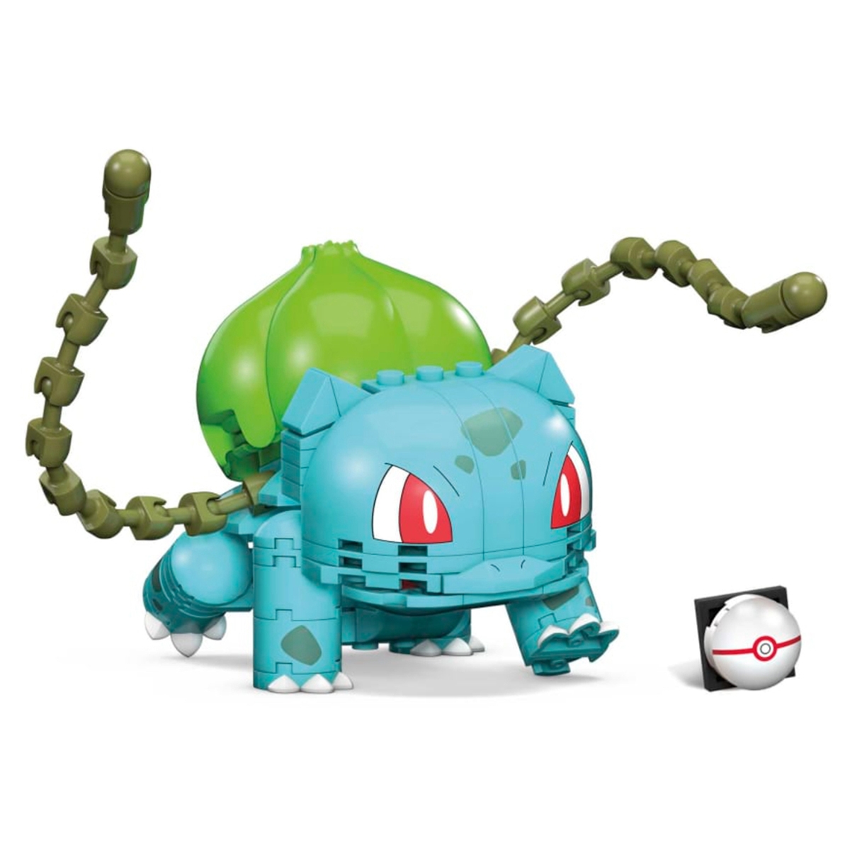 Mega 4" Pokémon Build & Show Bulbasaur Building Set Unisex, 8-10 Years