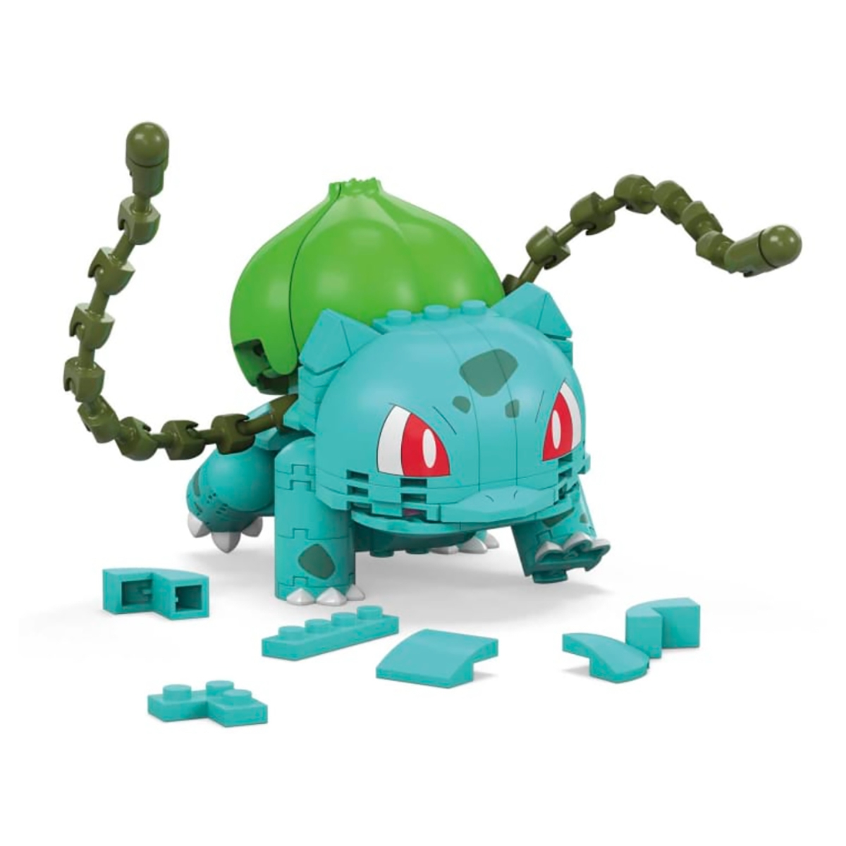 Mega 4" Pokémon Build & Show Bulbasaur Building Set Unisex, 8-10 Years