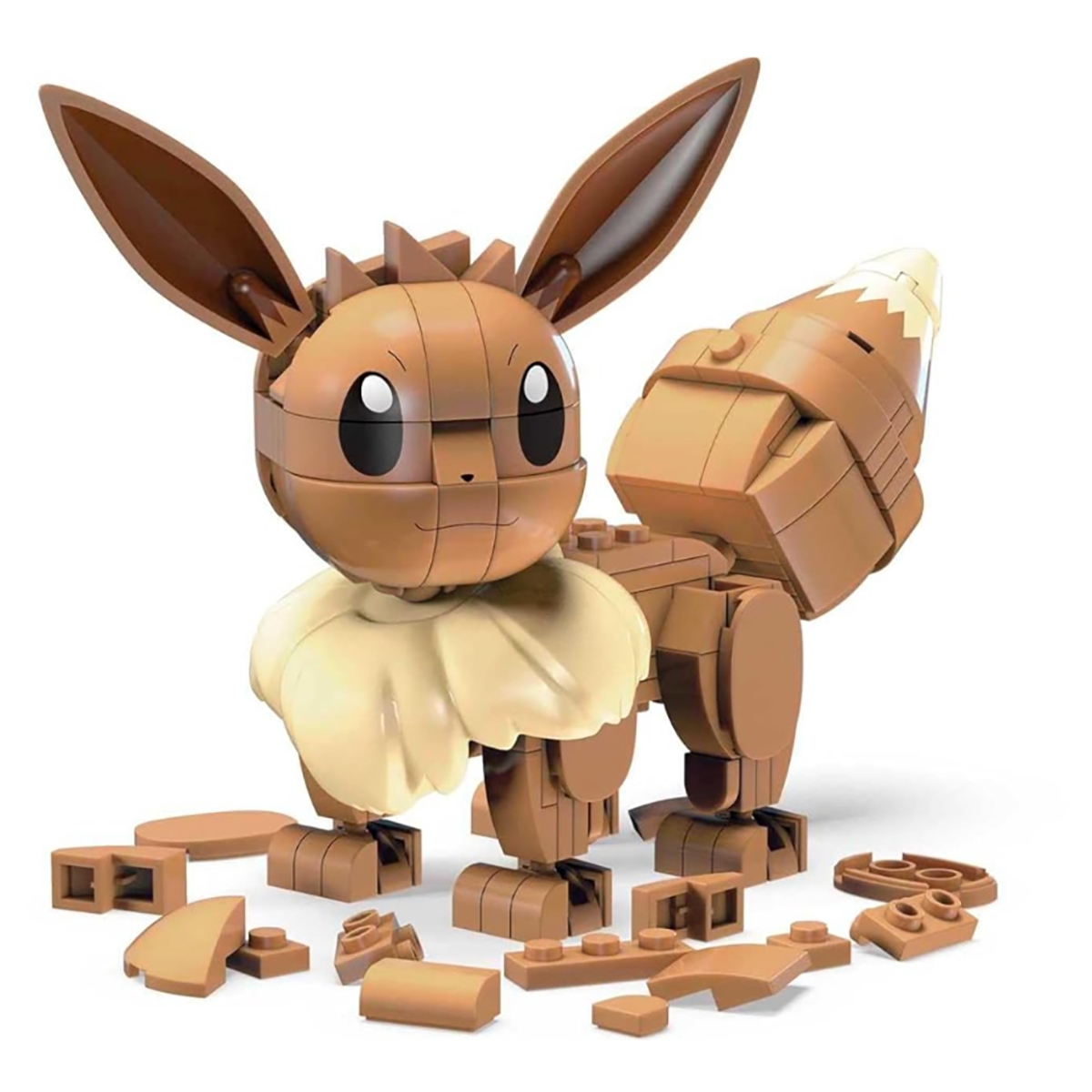 Mega 4" Pokémon Build & Show Eevee Building Set Unisex, 8-10 Years