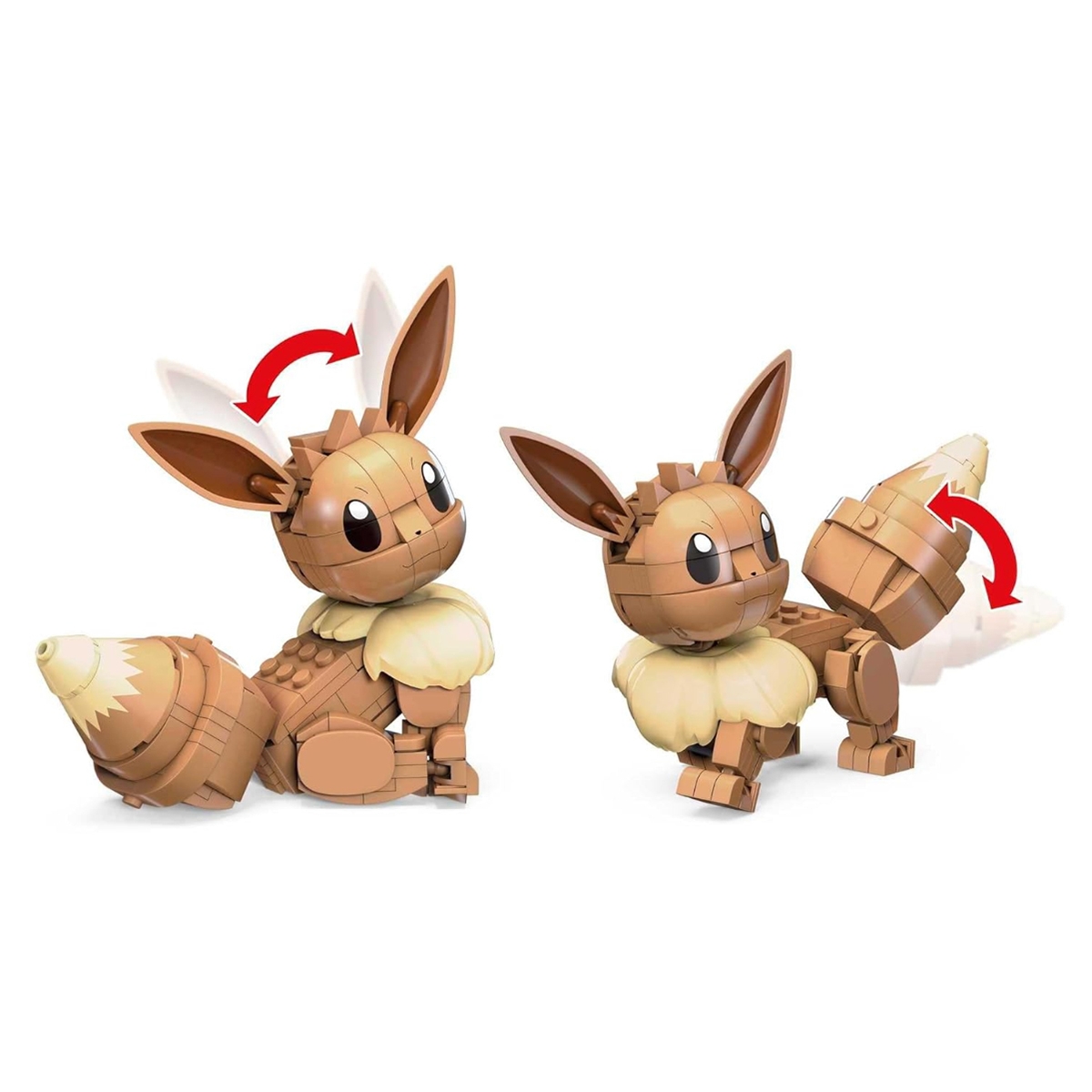 Mega 4" Pokémon Build & Show Eevee Building Set Unisex, 8-10 Years