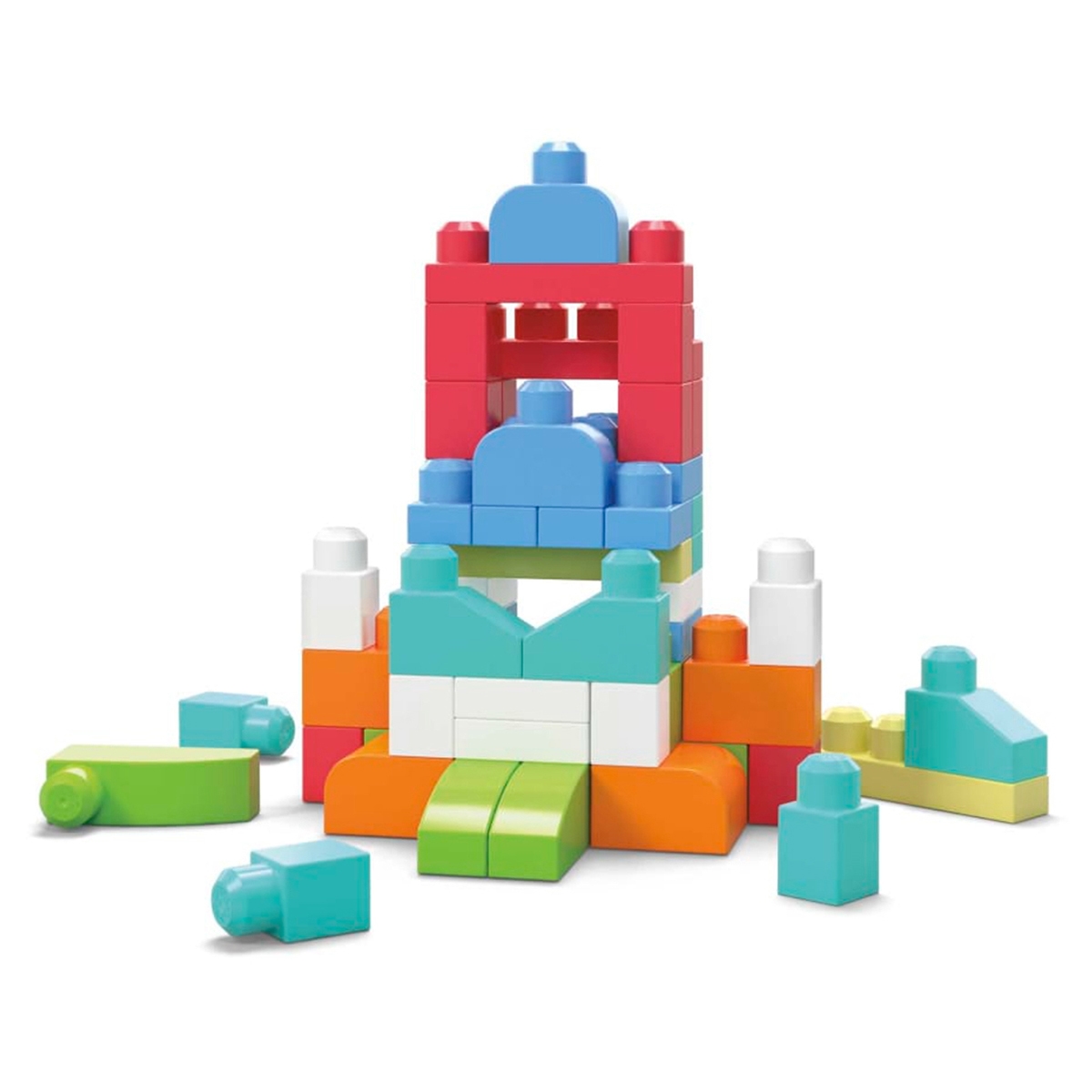 Mega Bloks Fisher-Price Big Building Block Set Toddler, 0-2 Years