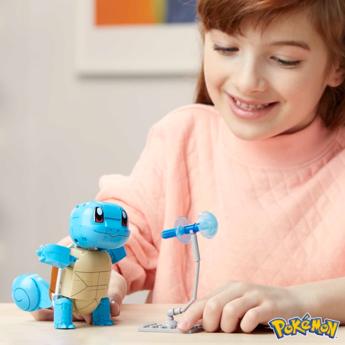 Mega Pokémon Build & Show Squirtle Building Set Unisex, 8-10 Years