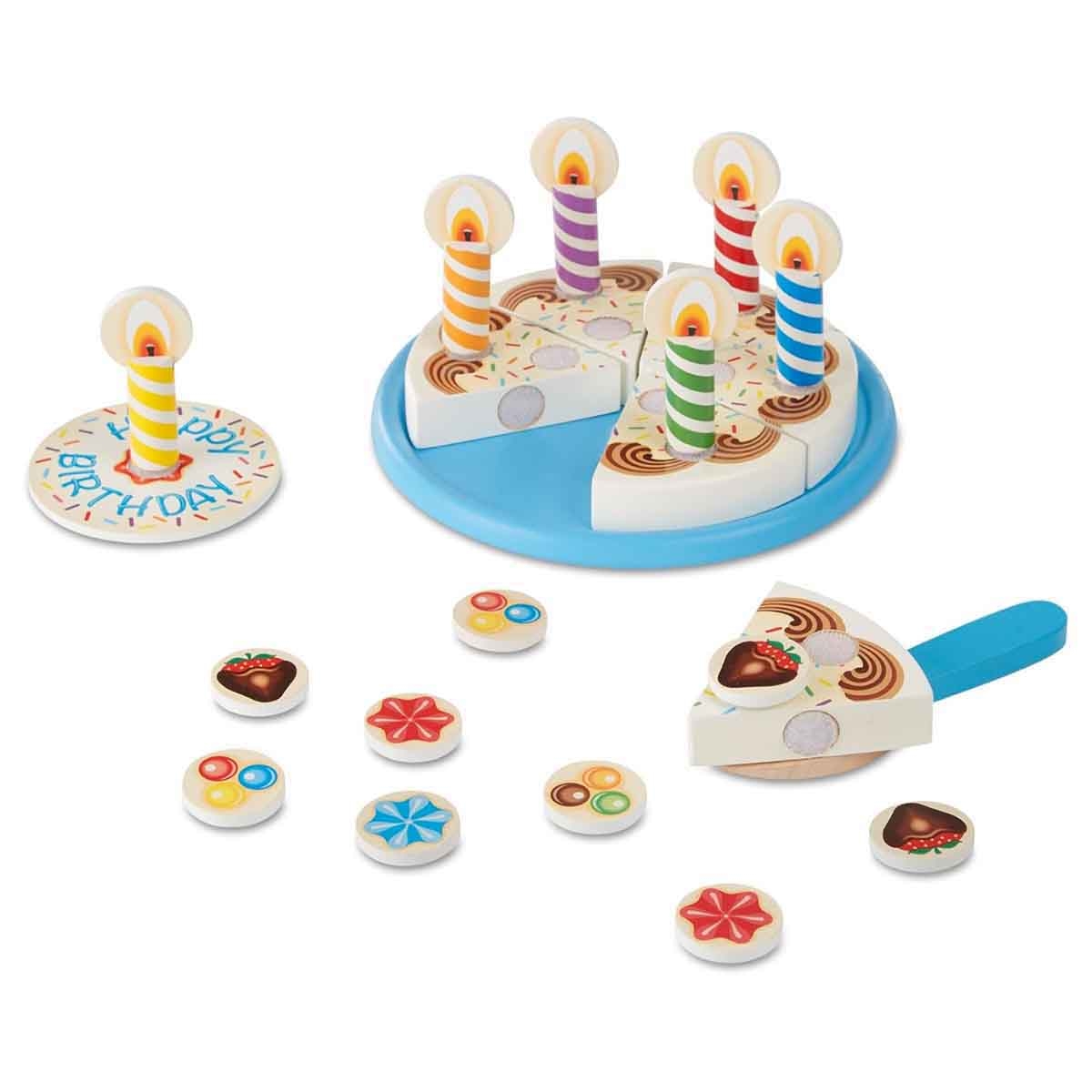Melissa & Doug Birthday Party Cake Play Set Unisex, 3-4 Years