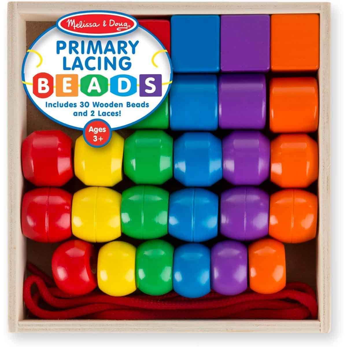 Melissa & Doug Butterfly Beads & Lacing Beads Kit with Compound Kings Bingsu Slime Bundle Unisex, 3-7 Years