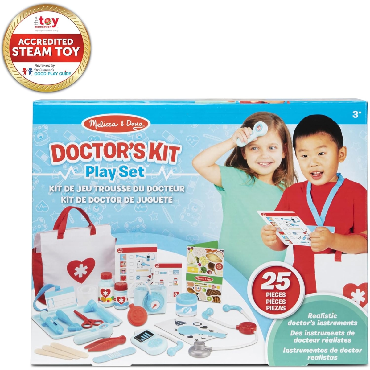 Melissa & Dough Doctor’s Kit Unisex, 3-4 Years