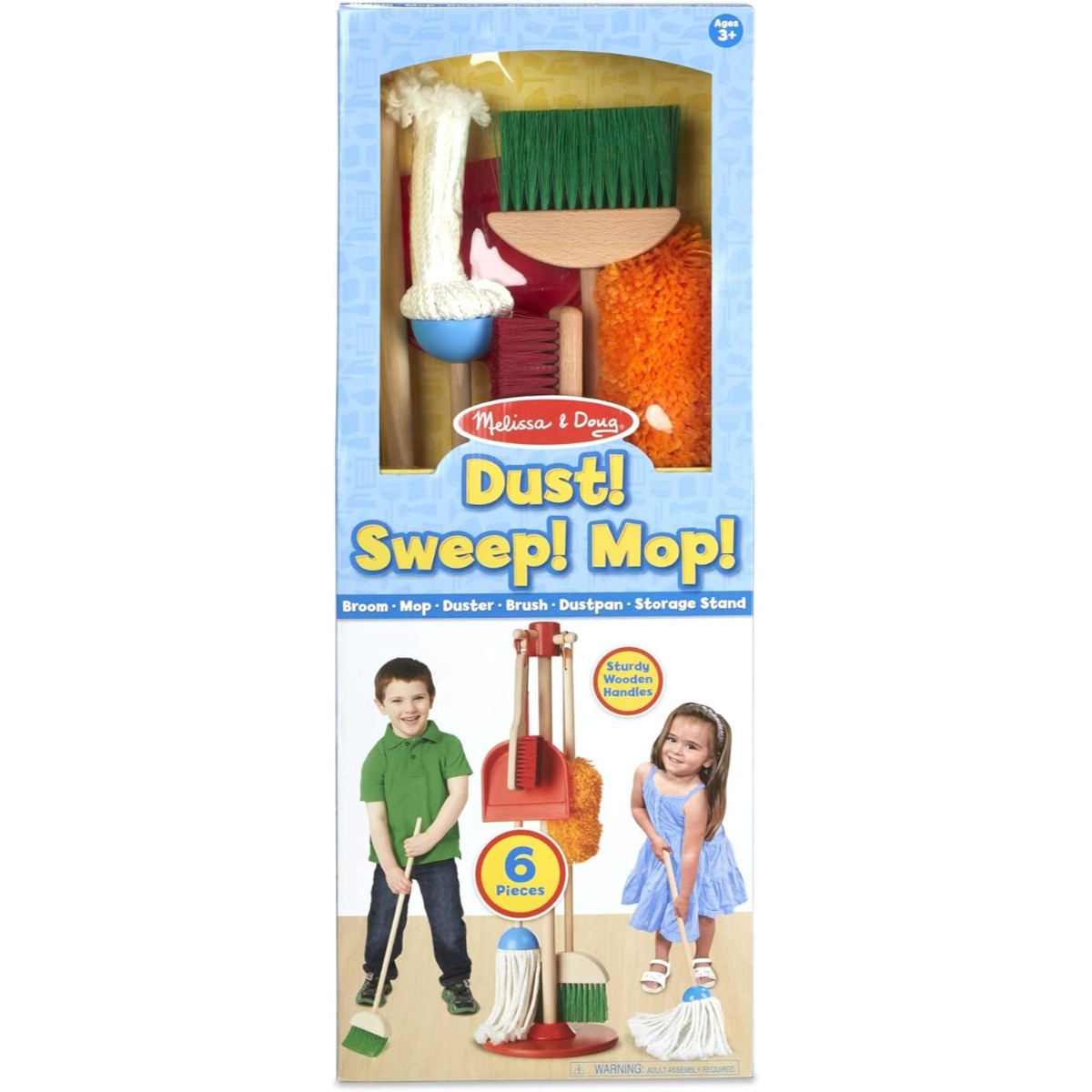 ميليسا اند دوغ دست! سويب! موب! مجموعة أدوات التنظيف للجنسين 3-4 سنوات