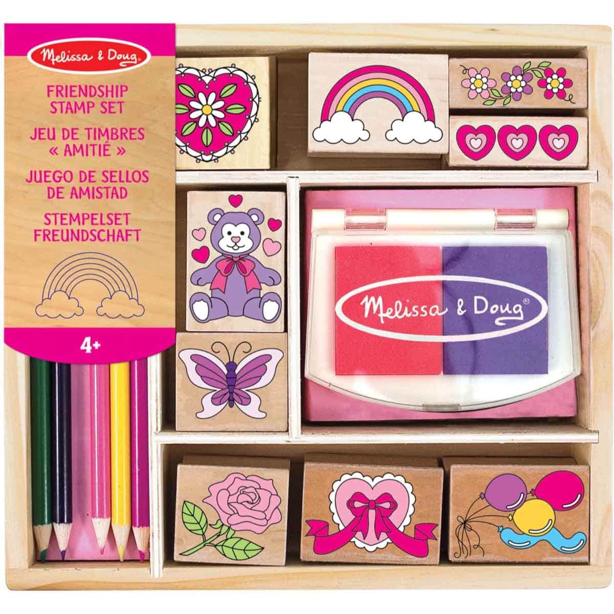 Melissa & Doug MAC ARS Friendship Stamp Playset Unisex, 5-7 Years