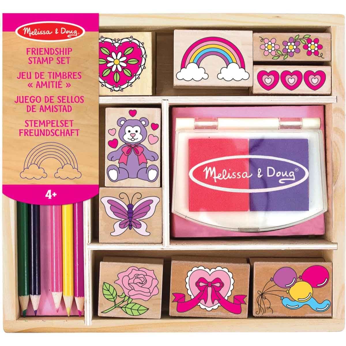 Melissa & Doug MAC ARS Friendship Stamp Playset Unisex, 5-7 Years