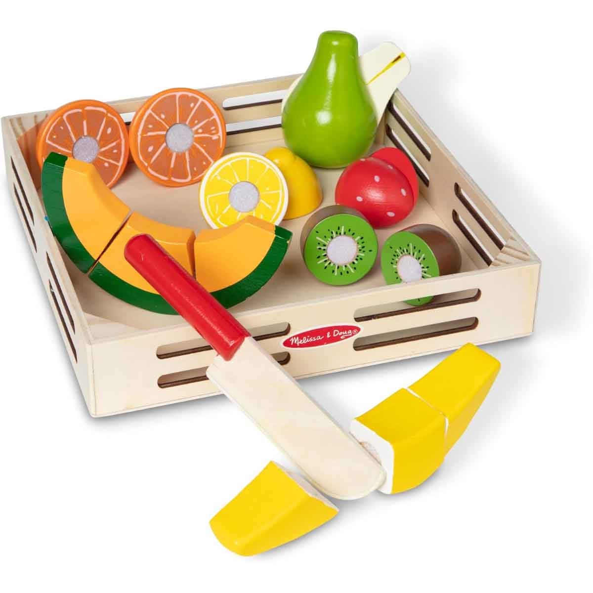 Melissa & Doug MPP PLF Cutting Fruit Play Food Playset Unisex, 3-4 Years