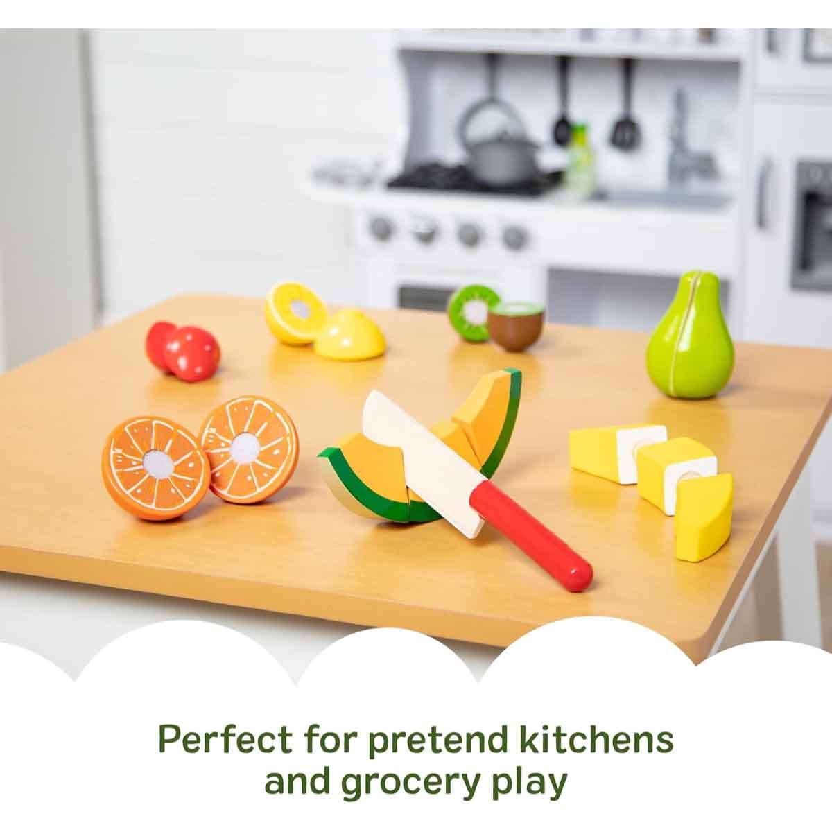 Melissa & Doug MPP PLF Cutting Fruit Play Food Playset Unisex, 3-4 Years