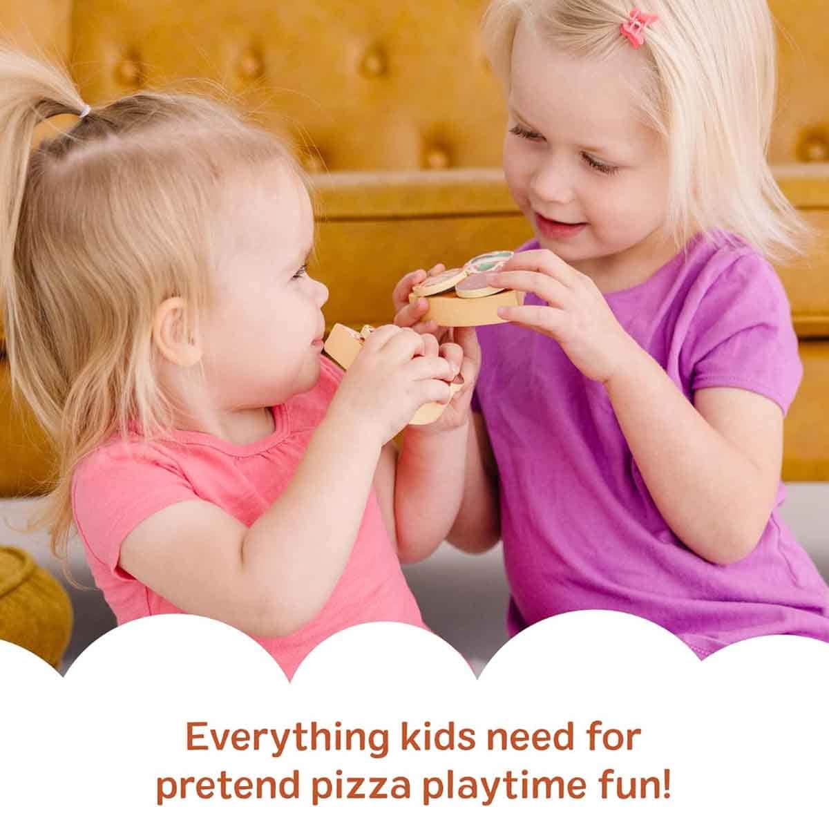 Melissa & Doug MPP PLF Pizza Party Play Food Playset Unisex, 3-4 Years