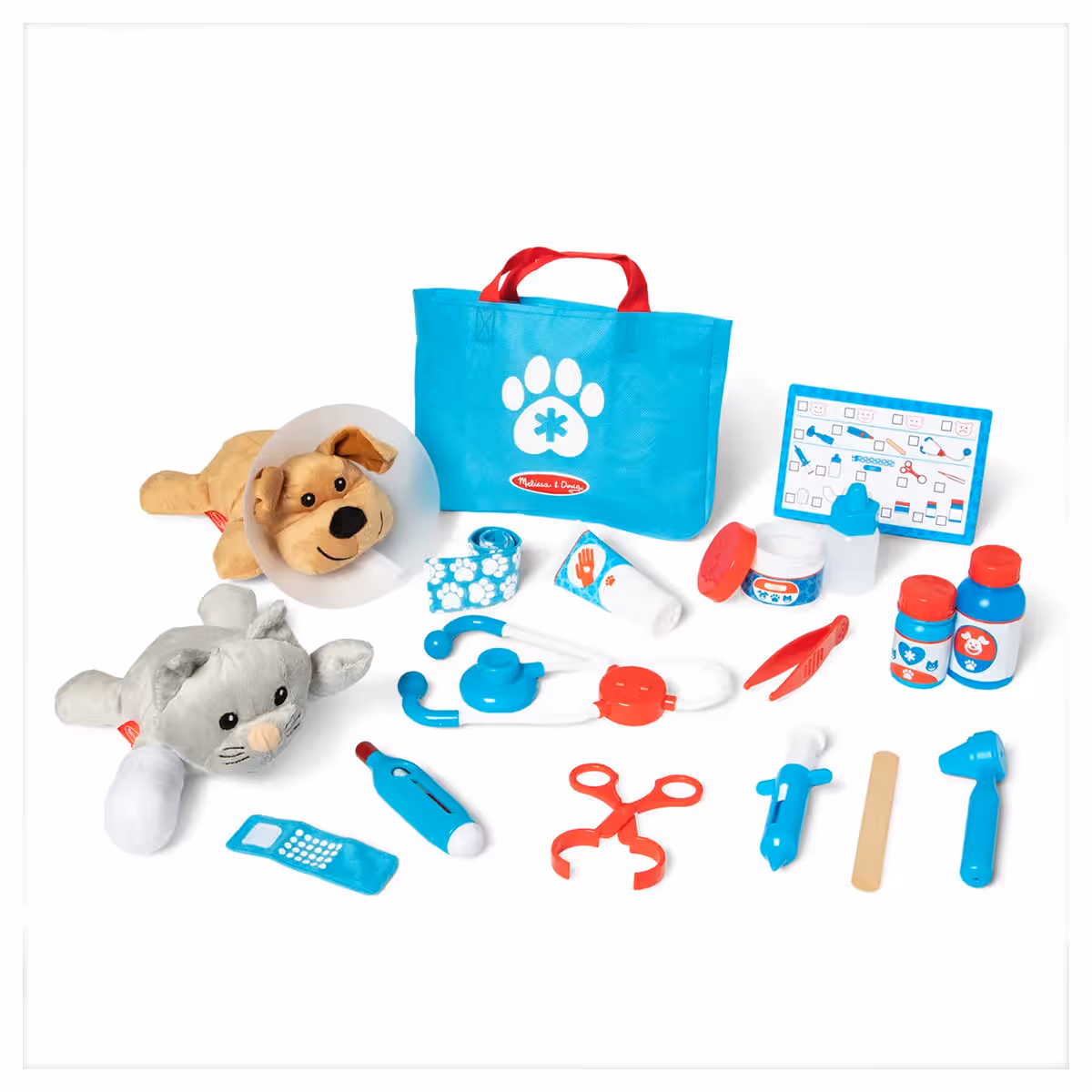 Melissa & Dough Pet Vet Playset Unisex, 3-4 Years