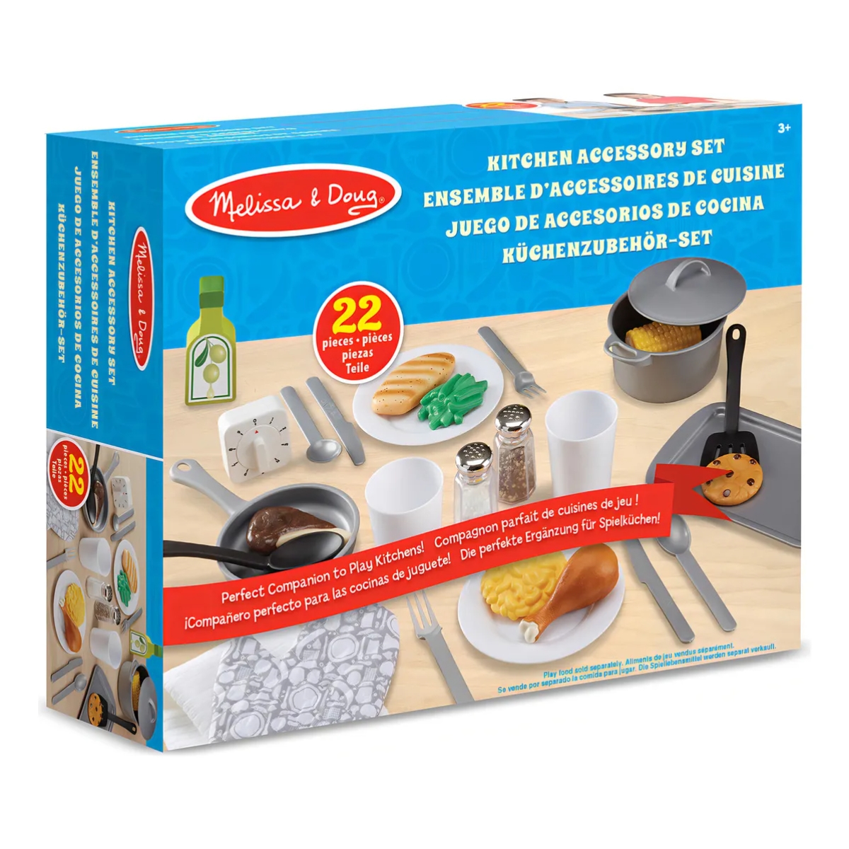 Melissa & Doug Play Kitchen Accessories Set Unisex, 3-4 Years