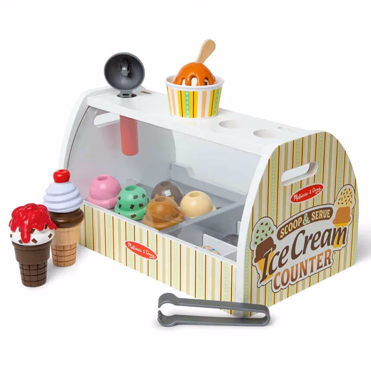 Melissa & Doug Scoop & Serve Ice Cream Counter Unisex, 3-4 Years