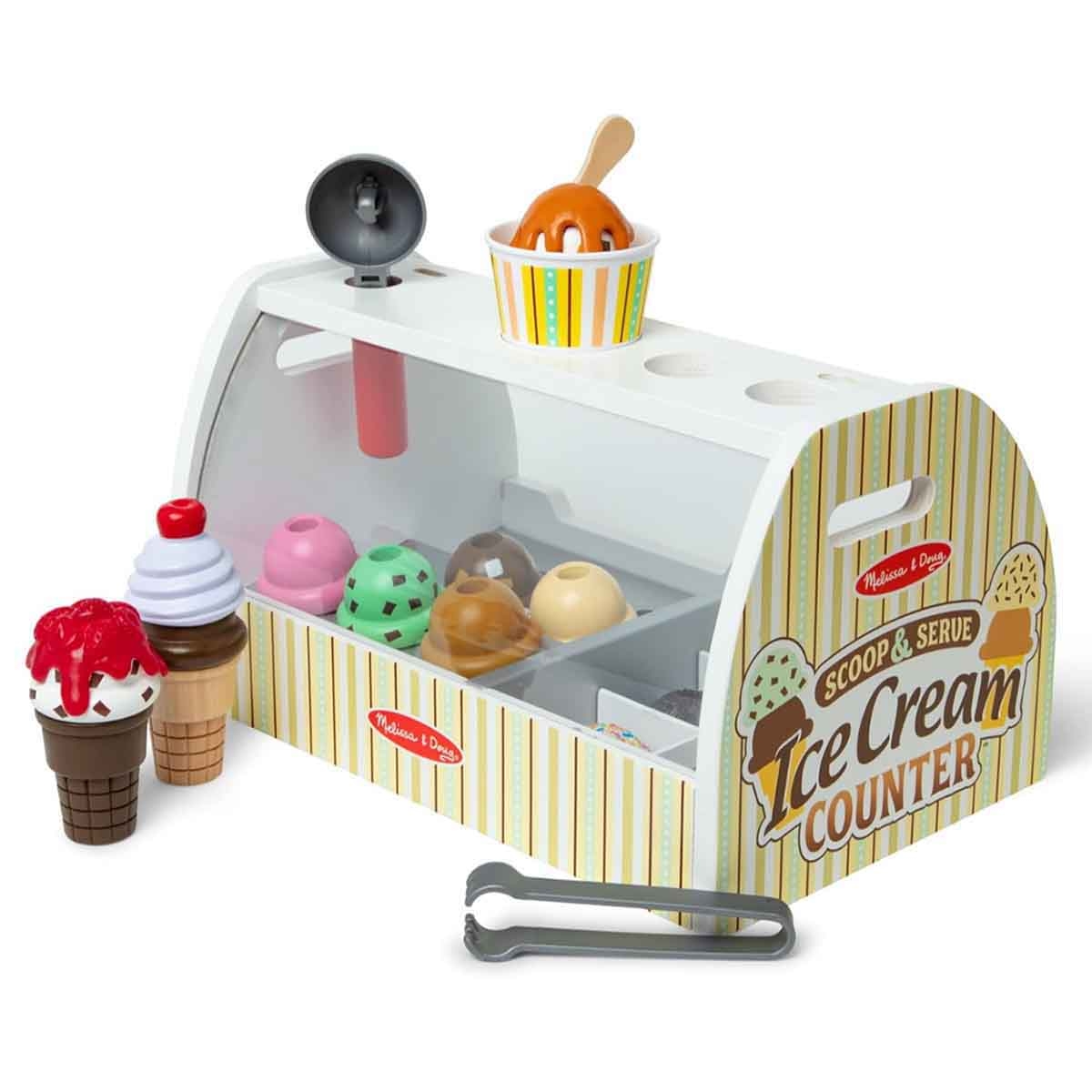Melissa & Doug Scoop & Serve Ice Cream Counter Unisex, 3-4 Years