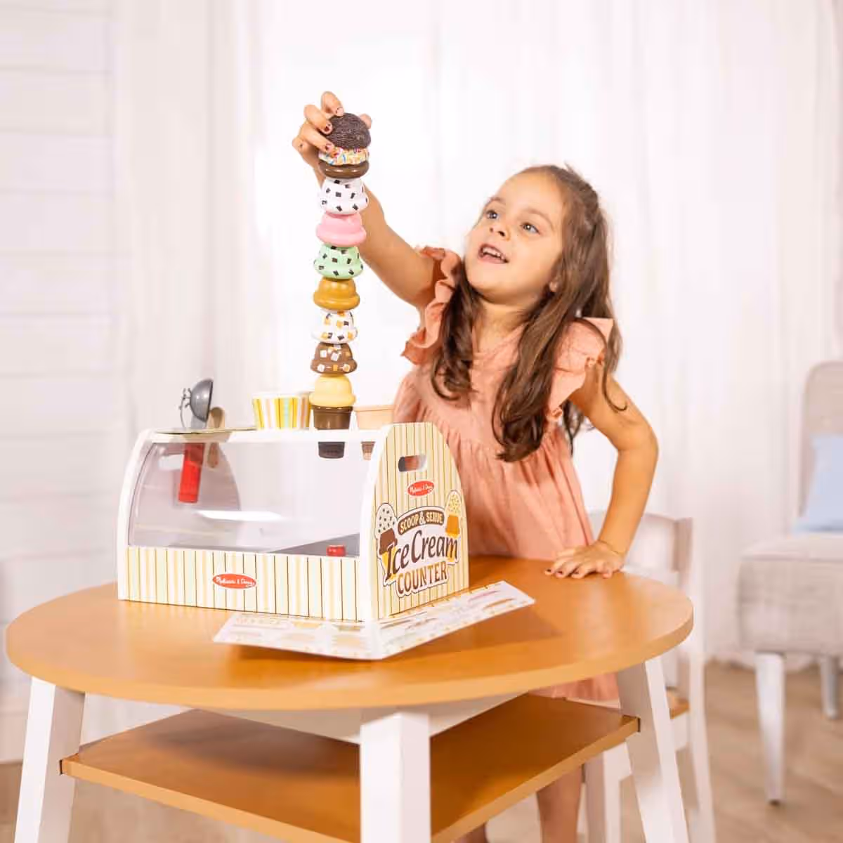 Melissa & Doug Scoop & Serve Ice Cream Counter Unisex, 3-4 Years