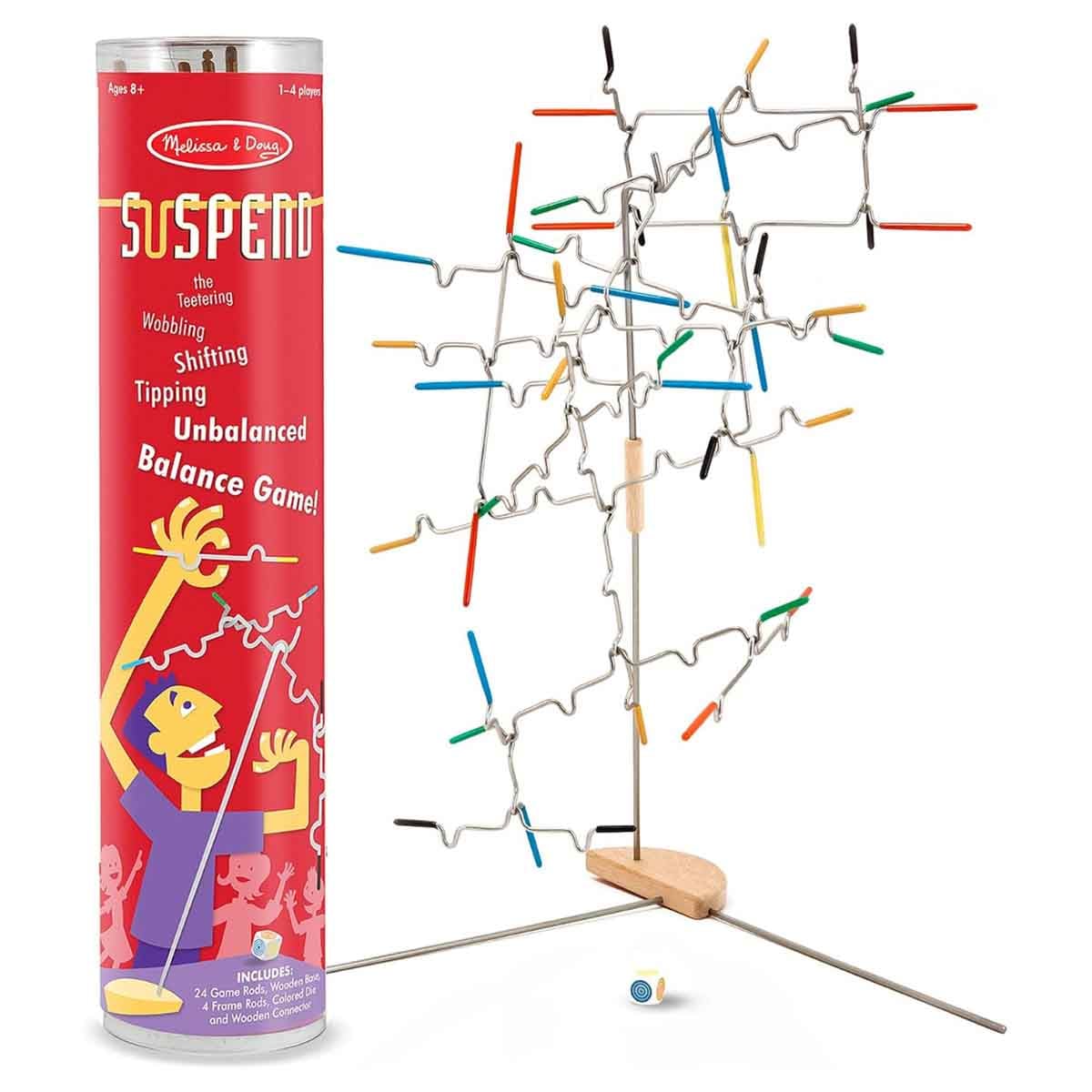 Melissa & Doug Family Stacking Tower Balancing Board Game Unisex, 8-10 Years