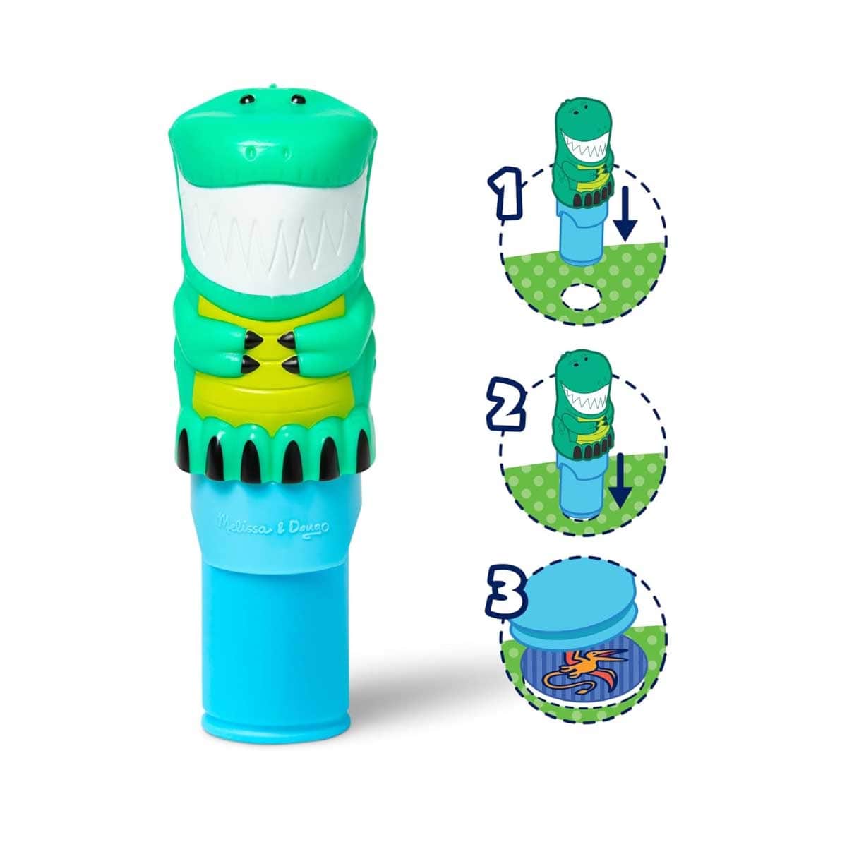 Melissa & Doug 24-Page Sticker Wow! Mini Activity Pad & Refill Stickers Set Unisex, 3-4 Years