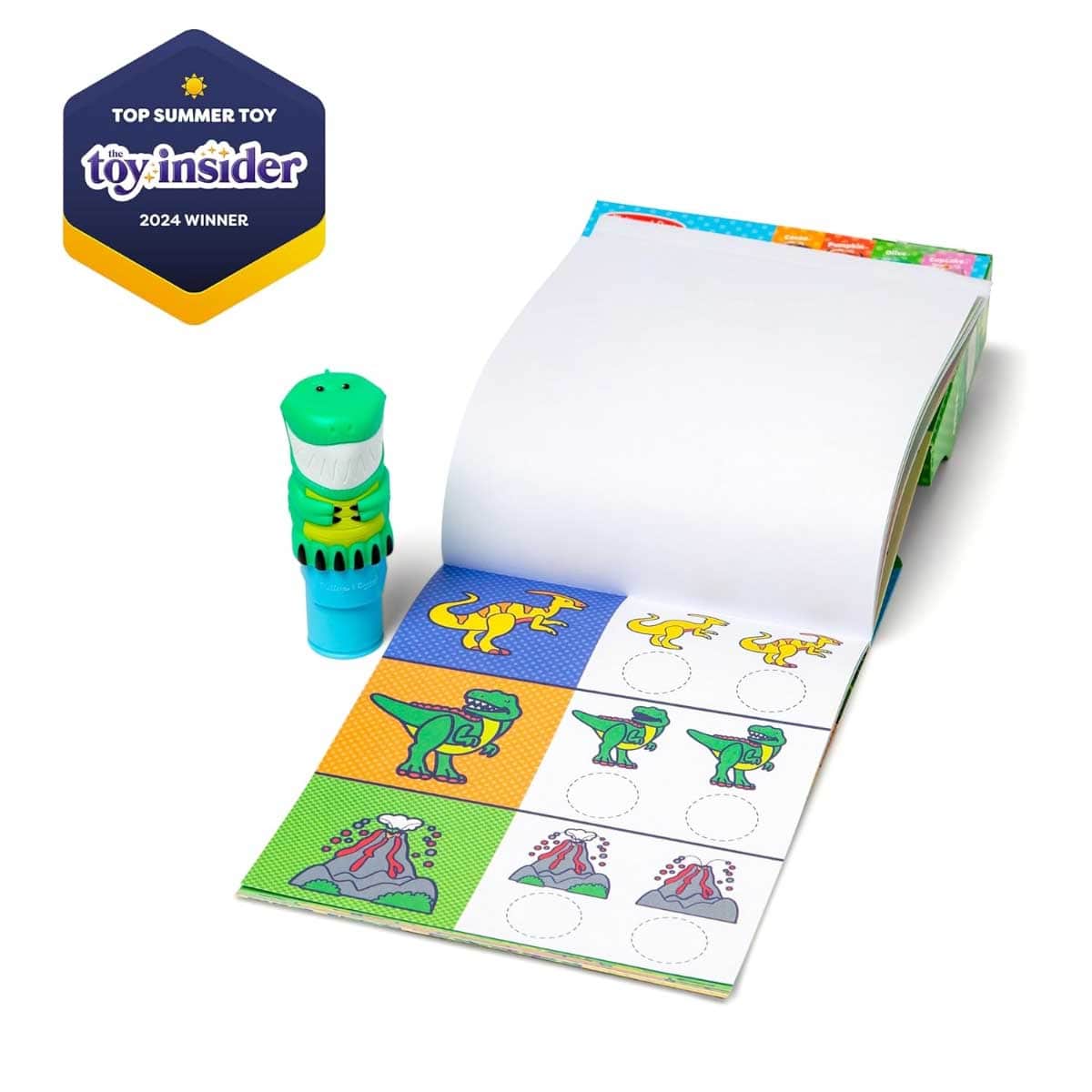 Melissa & Doug 24-Page Sticker Wow! Mini Activity Pad & Refill Stickers Set Unisex, 3-4 Years