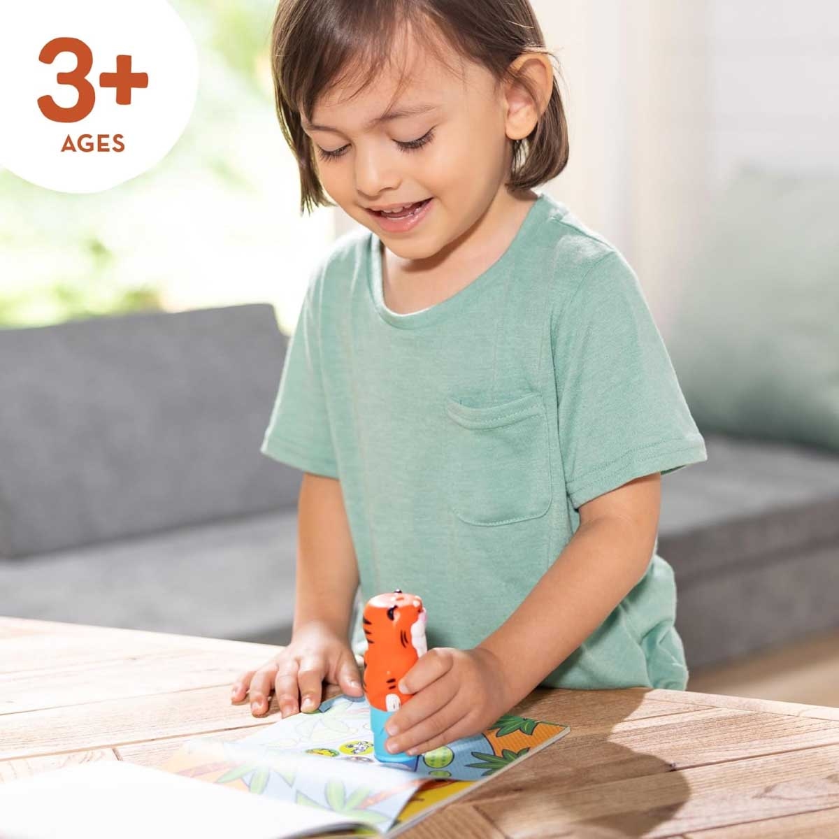 مجموعة ملصقات النمر من ميليسا آند دوغ، ٢٤ صفحة، مع دفتر أنشطة ومجموعة طوابع ملصقات، مناسبة للجنسين، من ٣ إلى ٤ سنوات