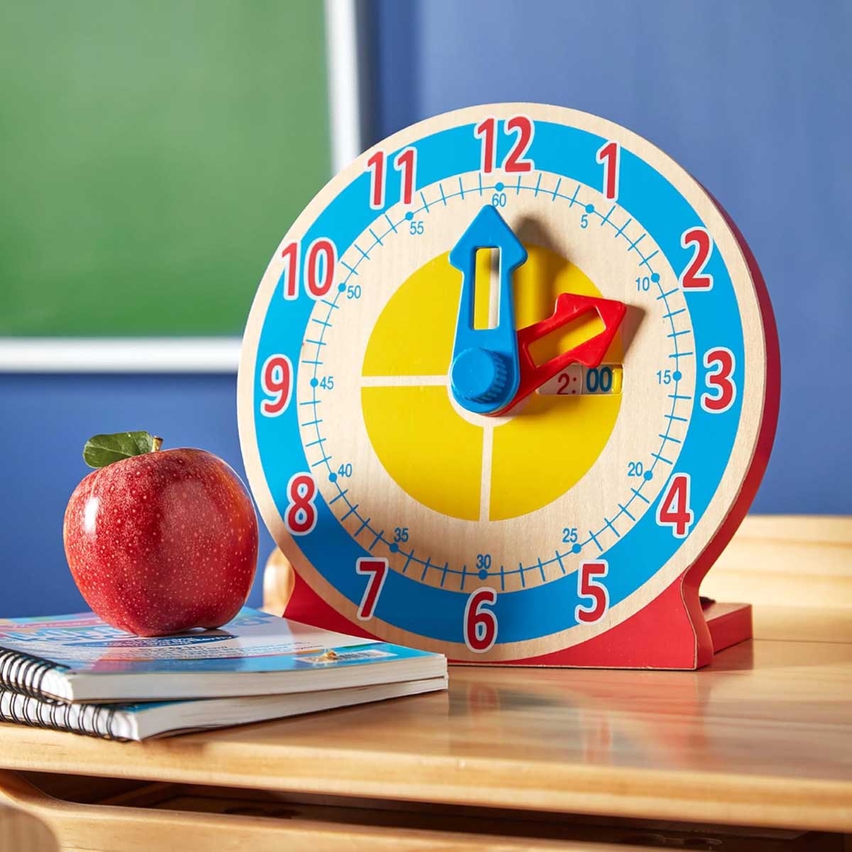 Melissa & Doug Turn & Tell Wooden Clock Educational Toy Unisex, 3-4 Years