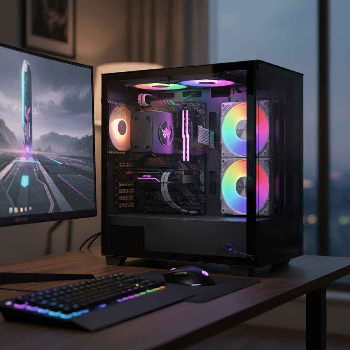 Montech White Metal Pro 12 ARGB Cooling Fan