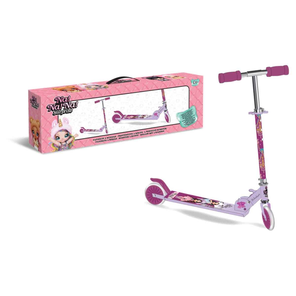 Na!Na!Na! Surprise 2WS-BRN-101 2 Wheeled Scooter Girls, 3-4 Years