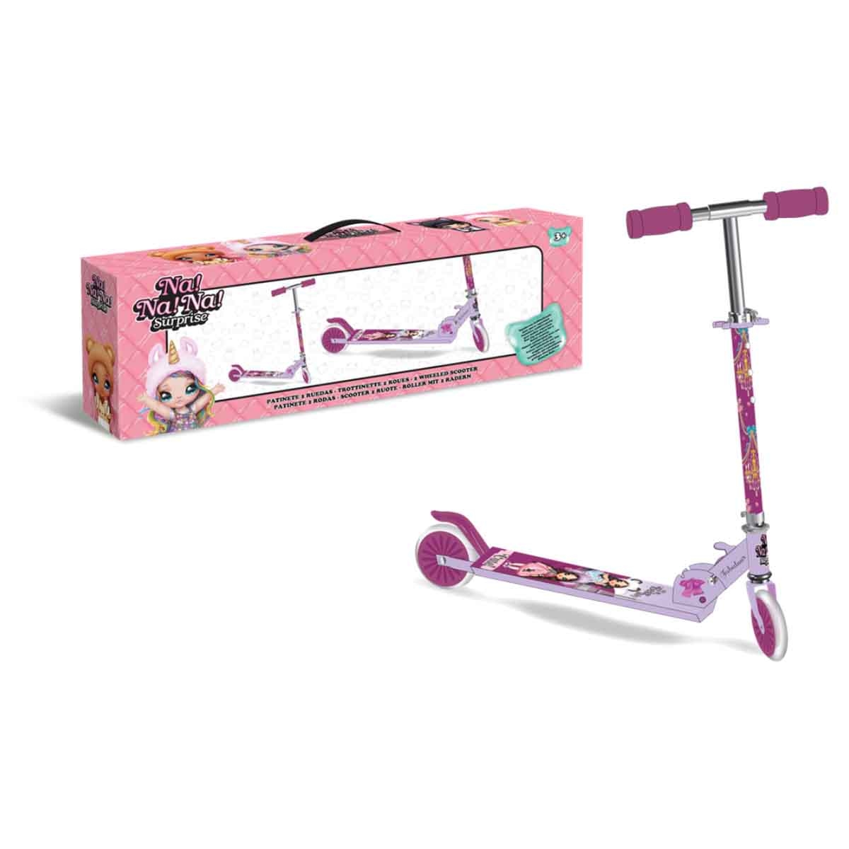نا نا نا سيربرايز سكوتر بعجلتين للبنات، 3-4 سنوات