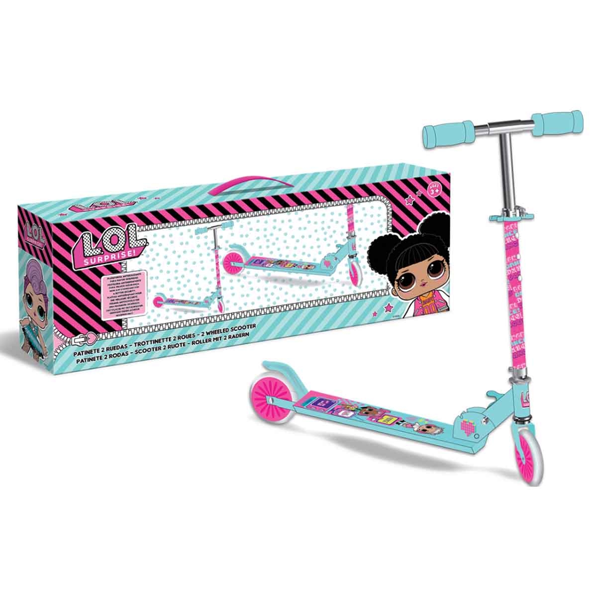 LOL Surprise! 2WS-LOL-101 2 Wheeled Scooter Girls, 3-4 Years