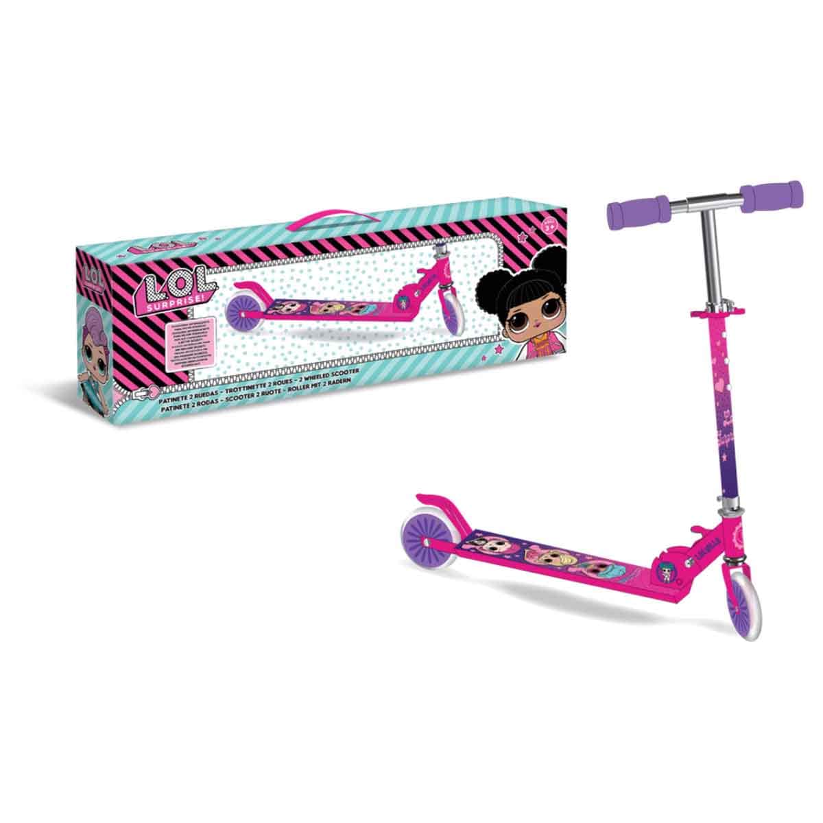 LOL Surprise! 2WS-LOL-103 2 Wheeled Scooter Girls, 3-4 Years