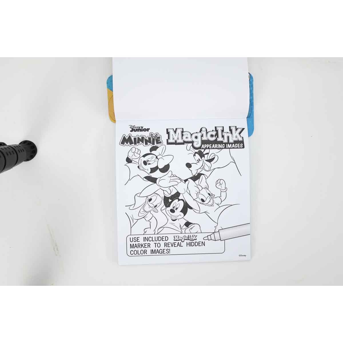 ميكي وأصدقاؤه كتاب الحبر السحري مع ملصقات للجنسين، عمر 3-4 سنوات