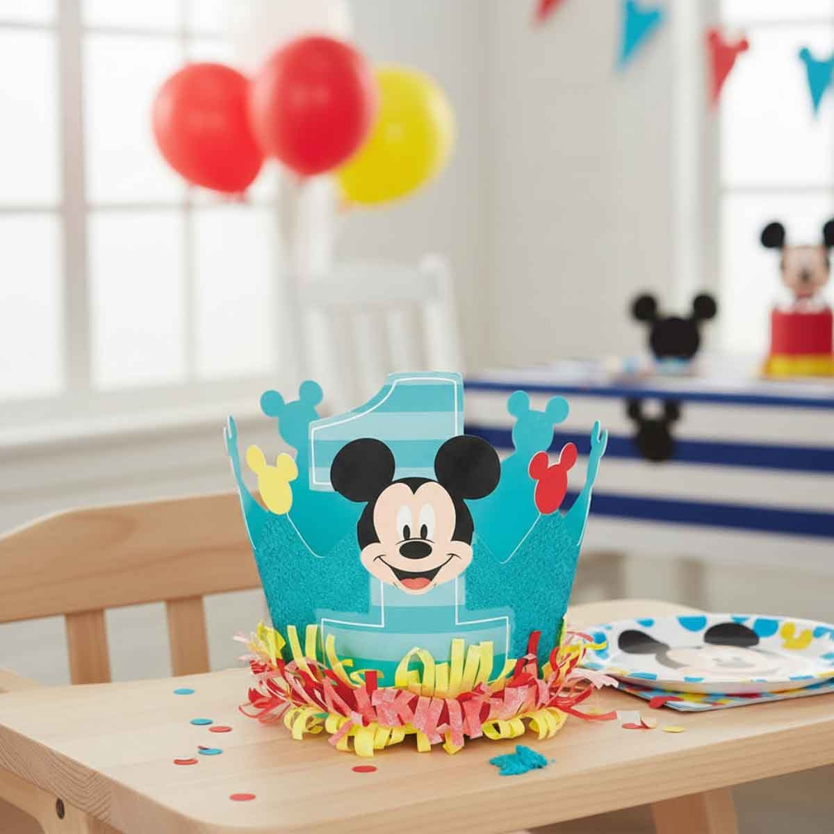 ميكي ماوس تاج لامع فن تو بي ون