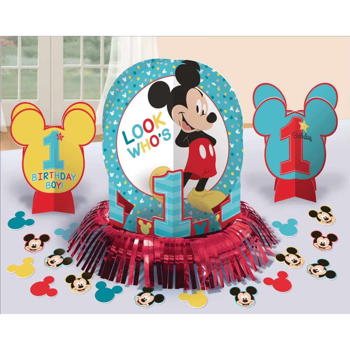 Mickey Mouse Fun To Be One Table Decorating Kit