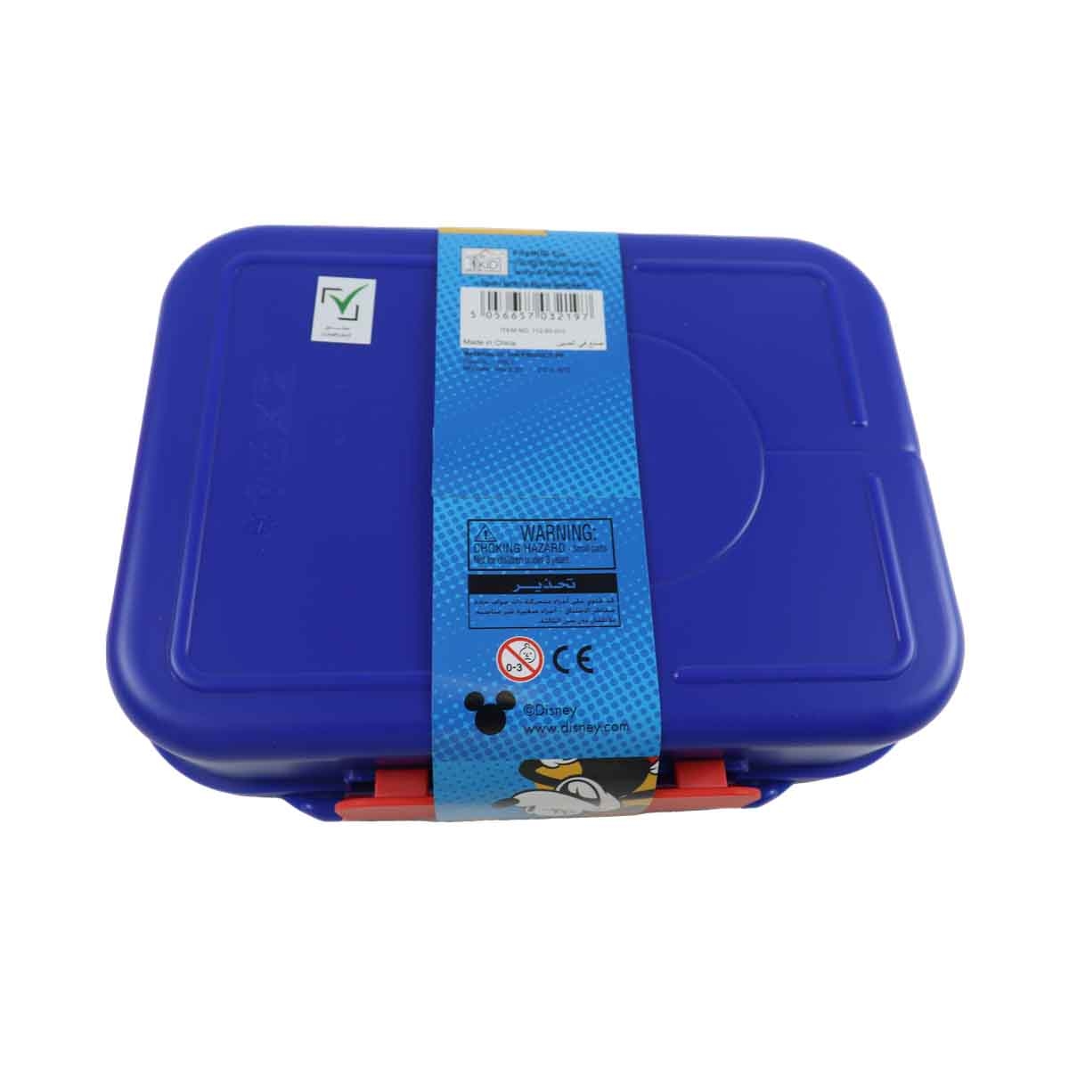 Mickey Mouse 1100ml Disney 6-Compartment Bento Lunch Box