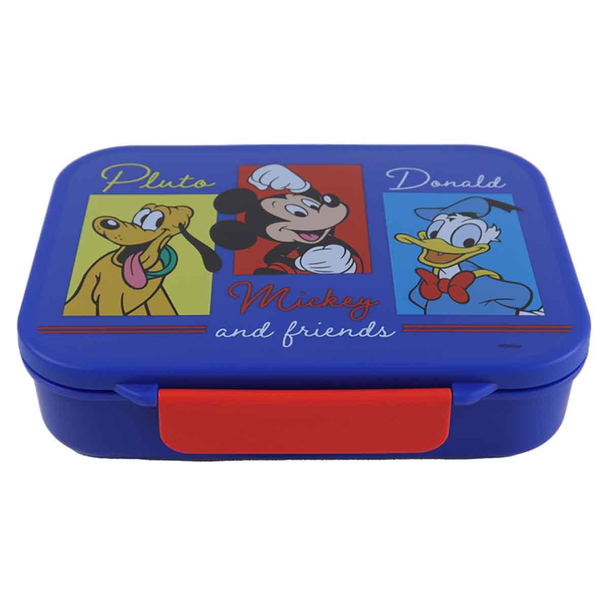 Mickey Mouse 1100ml Disney 6-Compartment Bento Lunch Box