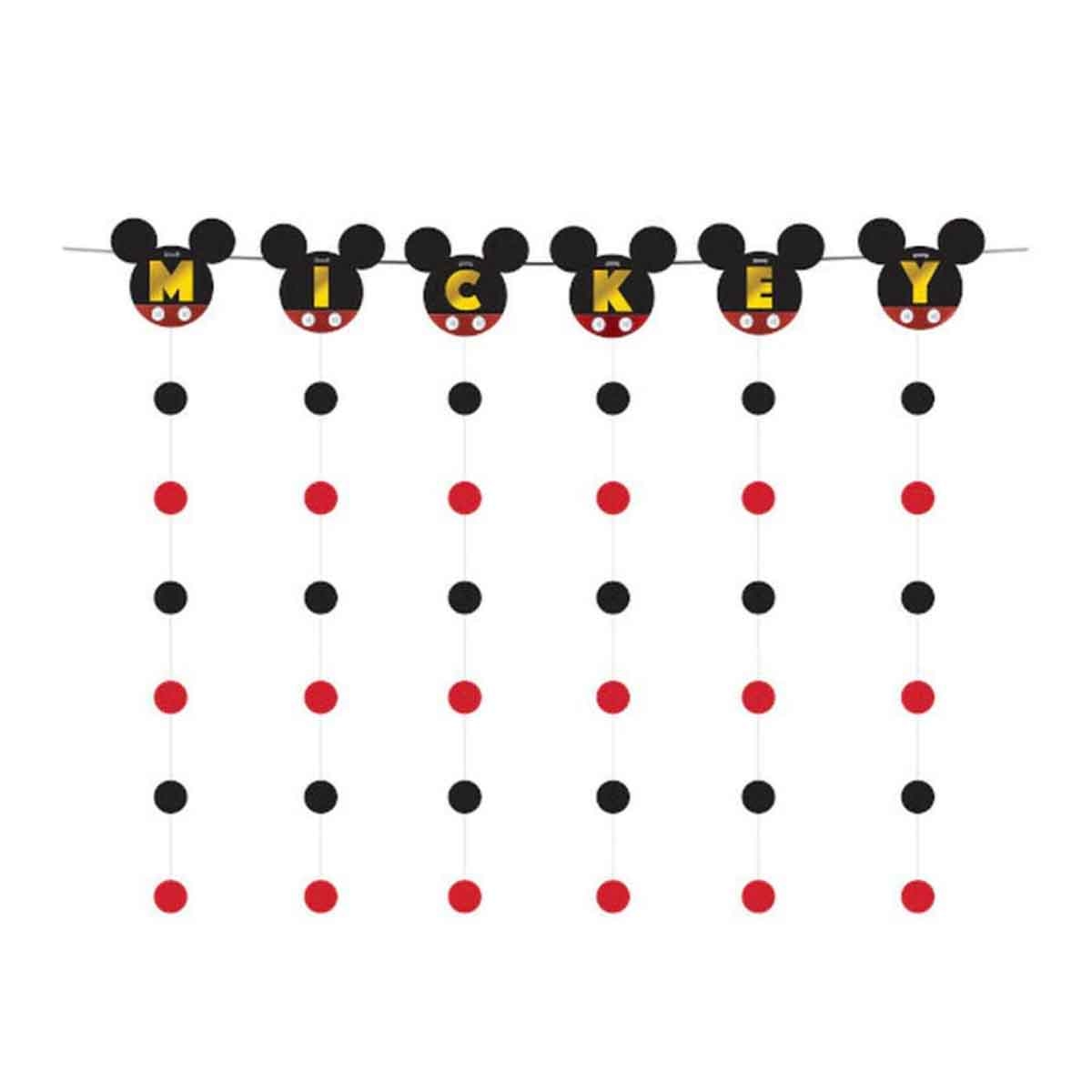 ميكي ماوس لافتة خيط فويل فوريفر