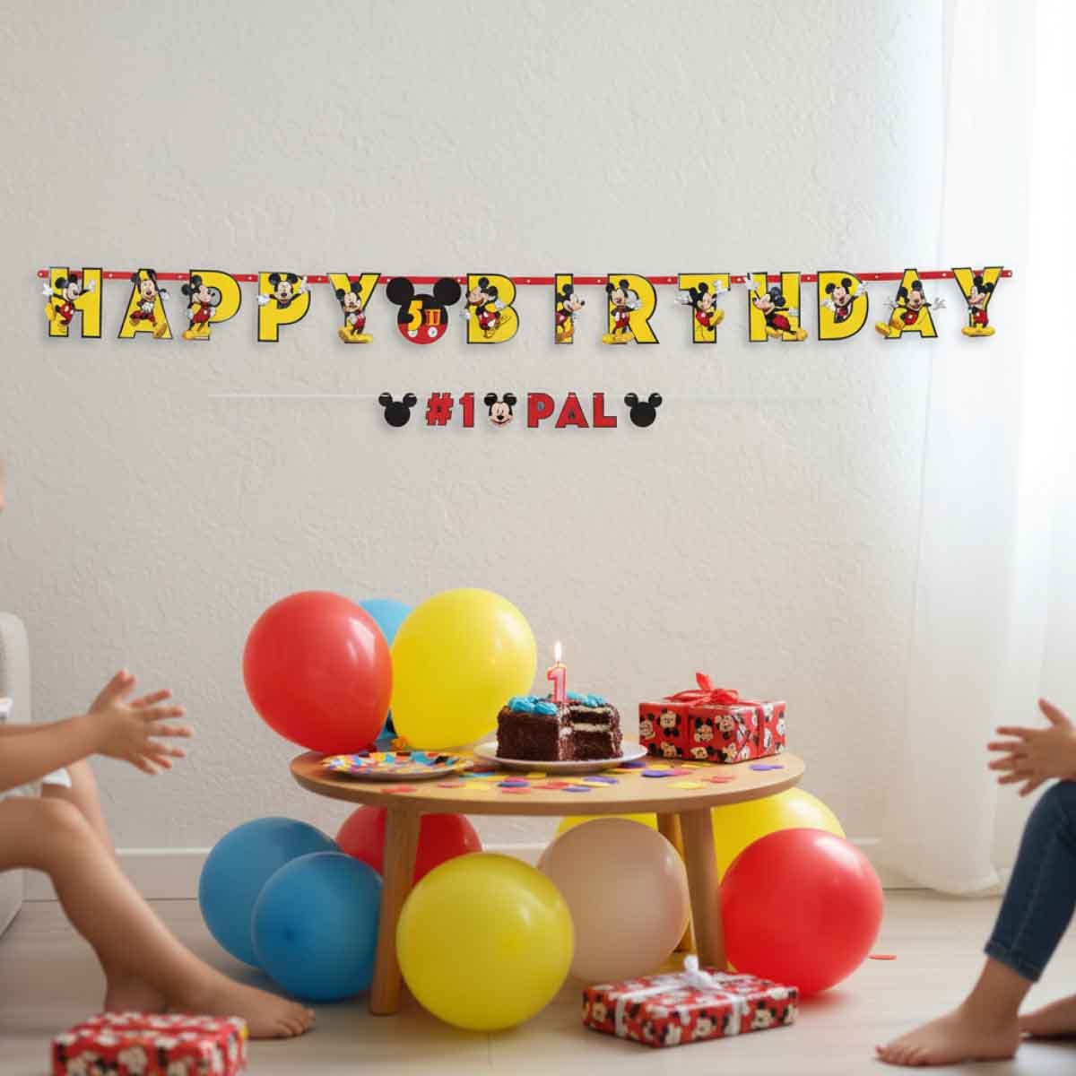 ميكي ماوس مجموعة لافتة حروف فوريفر