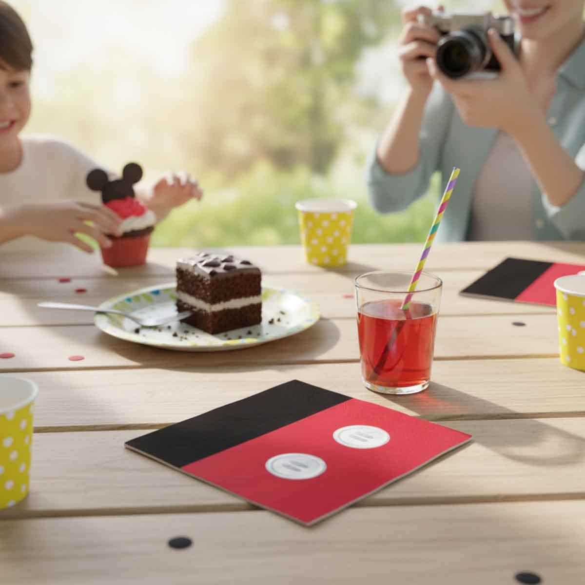 Mickey Mouse 16-Piece Forever Lunch Napkin Set