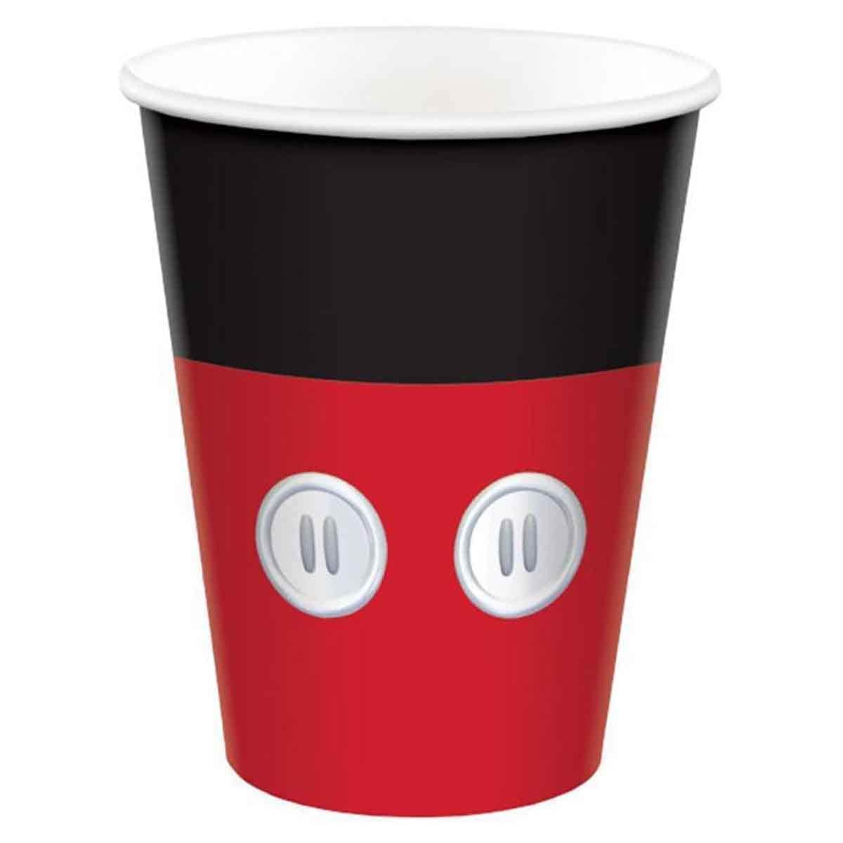 Mickey Mouse 8-Piece 9oz Forever Paper Cup Set