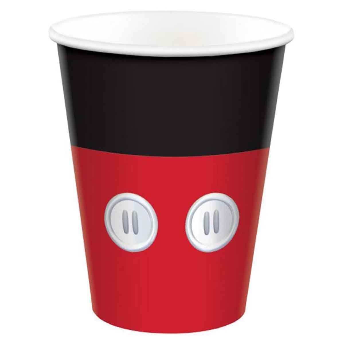 Mickey Mouse 8-Piece 9oz Forever Paper Cup Set