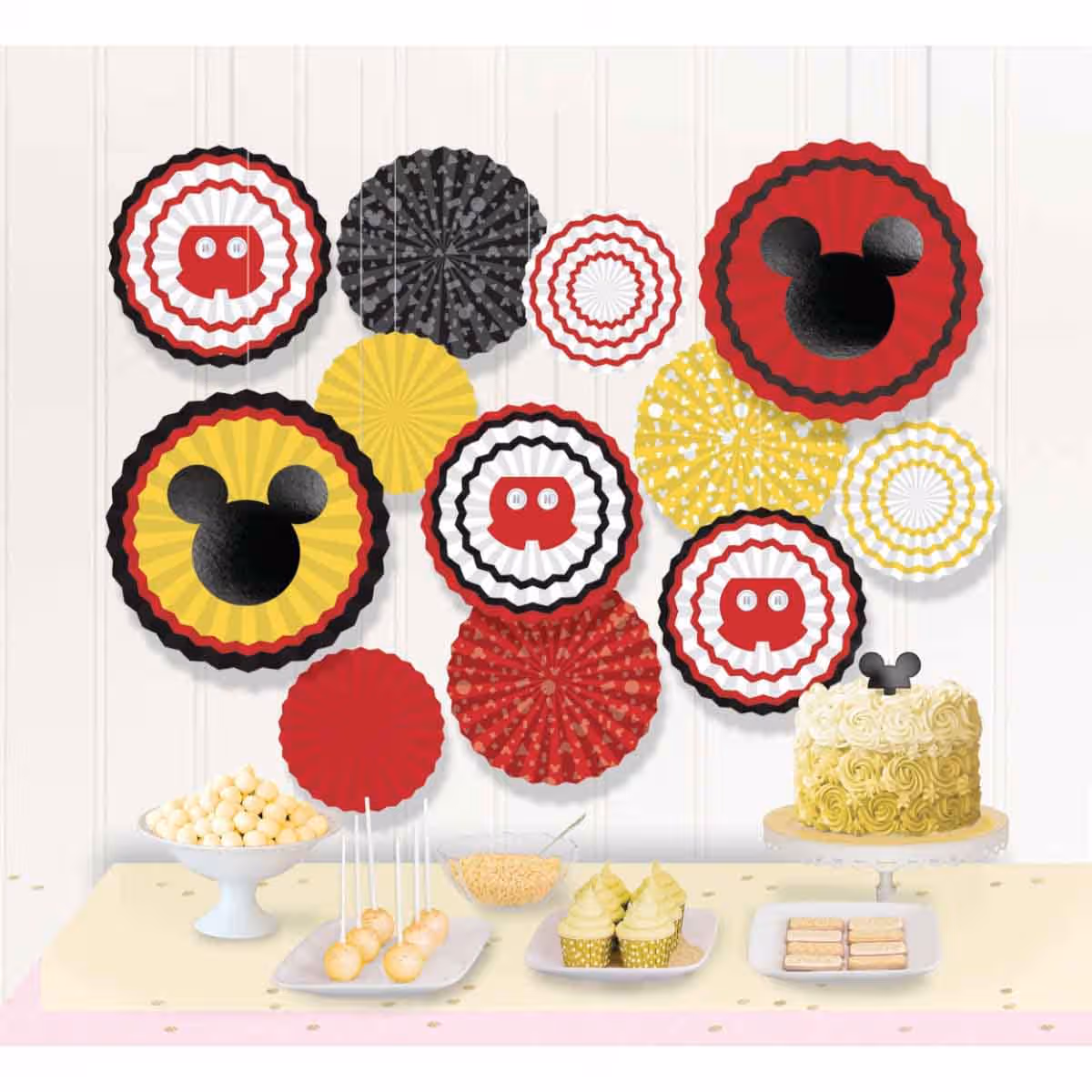 Mickey Mouse Forever Paper Fan Decorating Kit