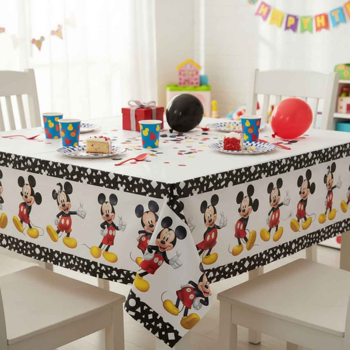 Mickey Mouse Forever Plastic Tablecover
